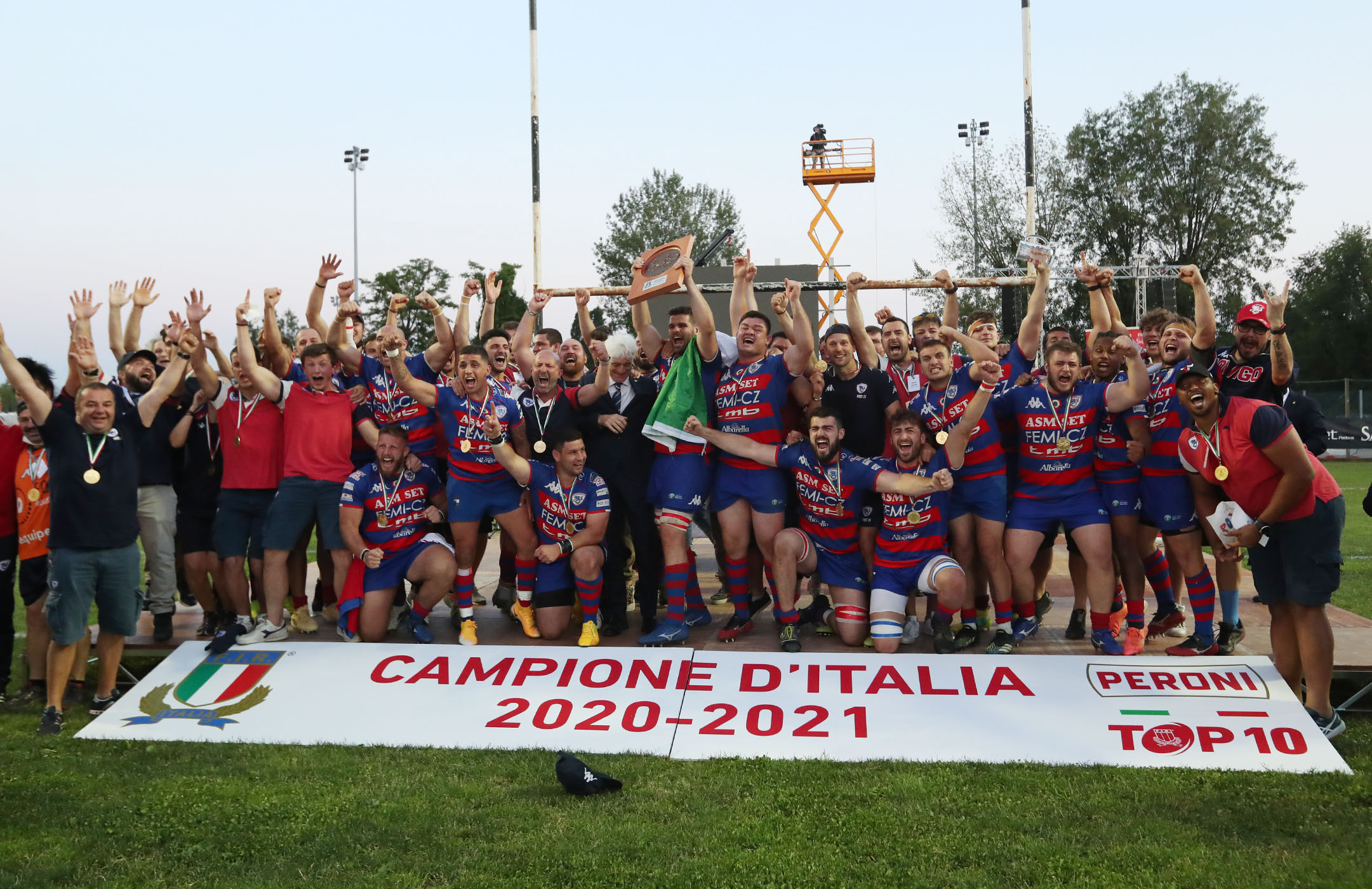 Casellato fa la storia: Rovigo campione all’ultima meta